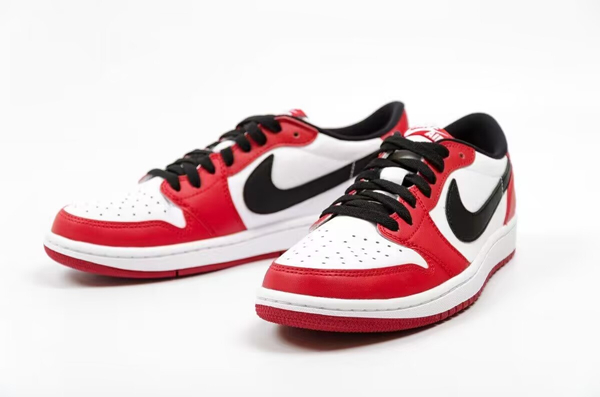 Men's Running Weapon Air Jordan 1 Low Red/White Shoes 456 Men's Running Weapon Air Jordan 1 Low Red/White Shoes 456